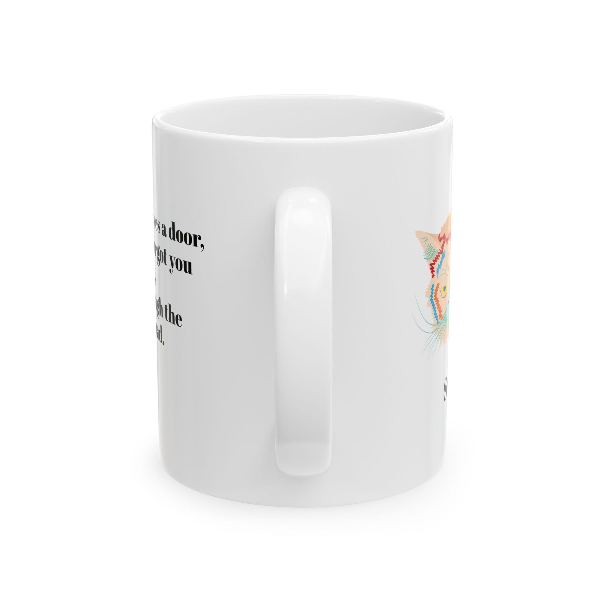 Inspirational Ceramic Mug with Quote, Motivational Coffee Cup, Gift for Friends, Positive Vibes, Cozy Home Accessory